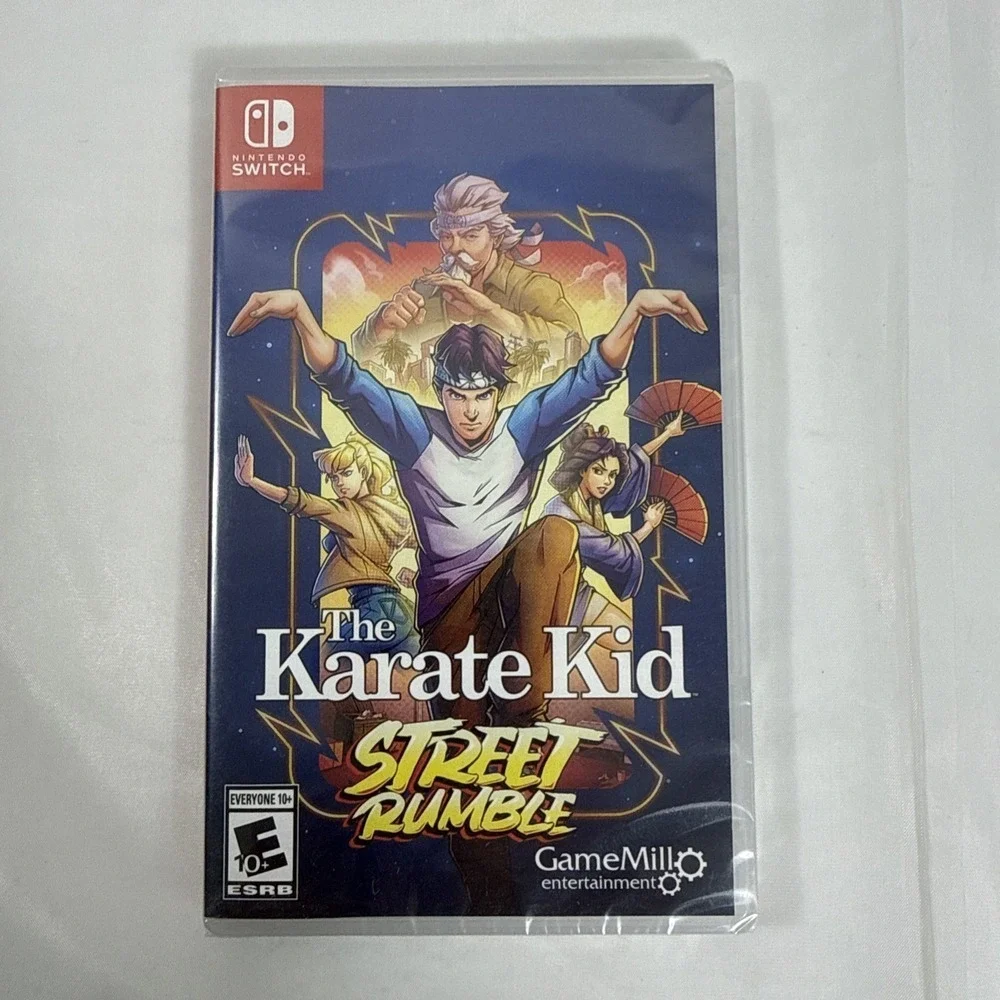 The Karate Kid‎ Street Rumble Nintendo Switch Video Game Sealed